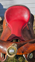 BW SADDLERY 16" Beartrap Saddle Red Seat