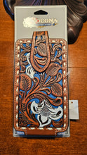 Nocona Larger Phone Tooled Leather Phone Case Choice
