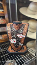Rodeo Card Hand Jewelry Necklace Stand new