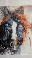 Watercolor Horse Picture 15" New, Great Gift Idea