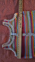 Grace Karma Crochet Tank Rainbow Colors size XL