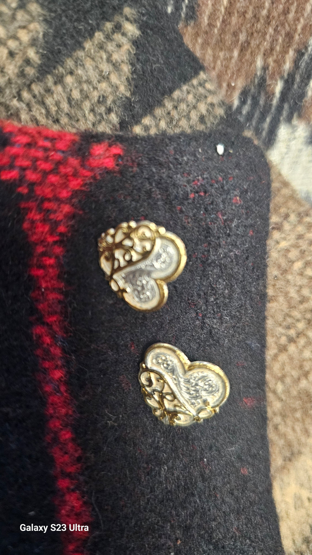 Montana Silversmoths Heart Earrings