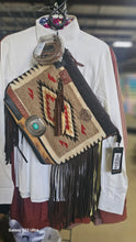 American Darling Navajo Print Handbag Red Saddle Blanket conceal carry