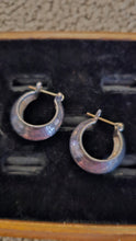 Chunky Sterling Hoops New