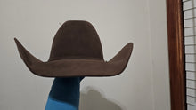 Shorty's Pure Beaver 100X Chocolate Rhinestone Band Hat size 7