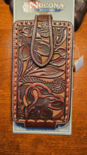 Nocona Larger Phone Tooled Leather Phone Case Choice