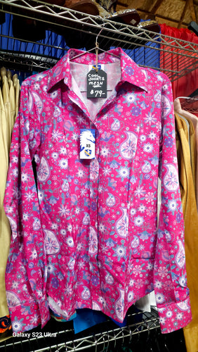 Easy Care Mesh Back Cool Shirts for Summer!