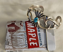 Sand Cast Cuff Smaller Wrist Turquoise