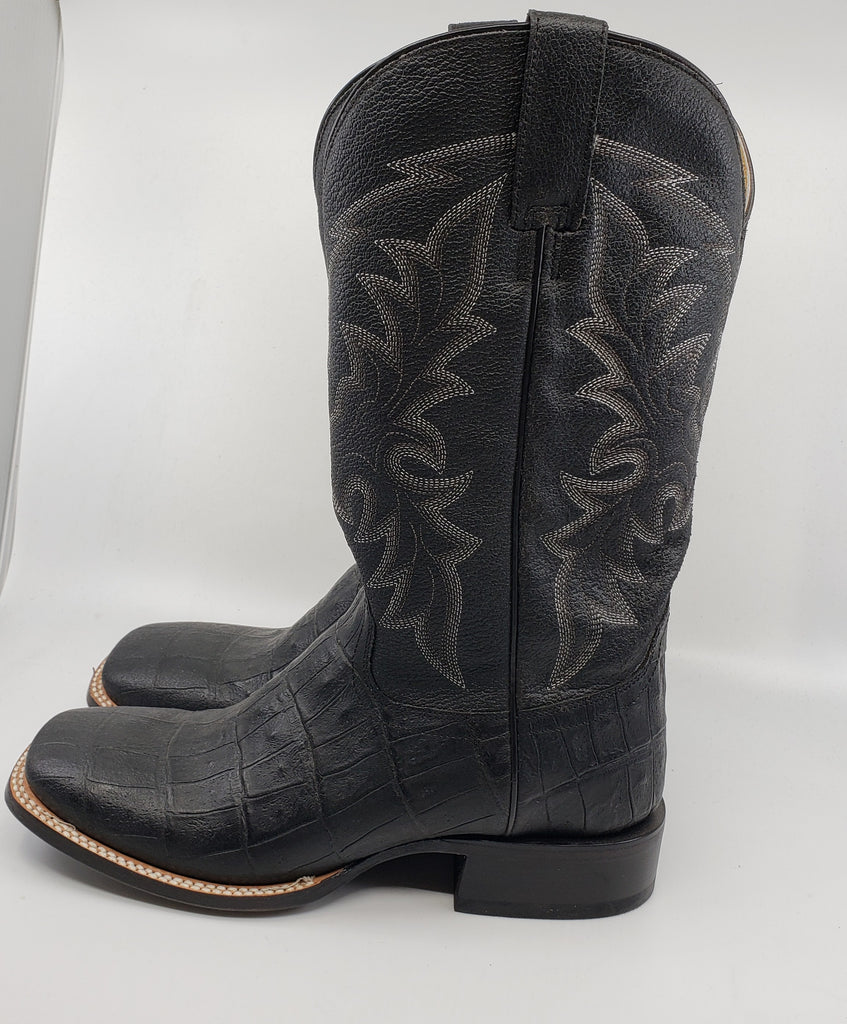 Roper Men's Black Square Toe Boot – Rock & Rail Western Wear