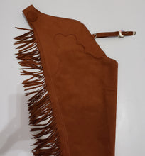 1 == Adult Medium Whiskey Hobby Horse Ultrasuede Chaps Regular