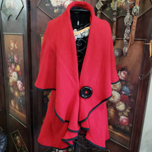 Design Today's Red Cape one size Wool