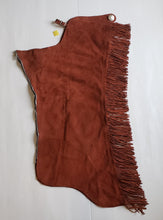 1==  Youth XL/Adult XS Rust Suede Chaps