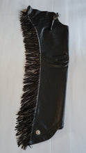 1 == Adult Medium Long Smooth Leather Chaps