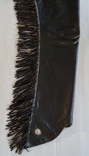 1 == Adult Medium Long Smooth Leather Chaps