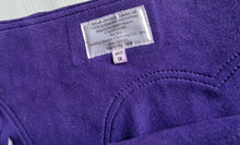 1 == Adult 1X Hobby Suede Chaps Purple