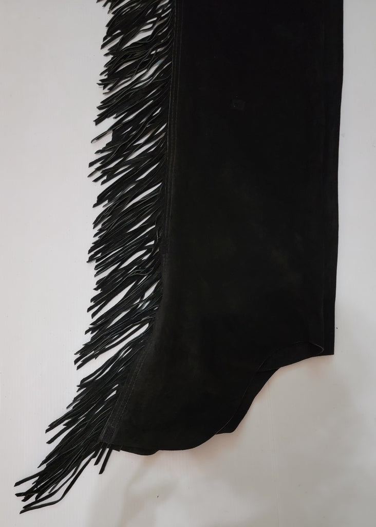 Chaps En Cuir Whitman Pour Moto Ou équitation Western - Fabriqué Aux USA