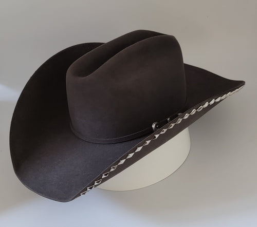 Granite Grey Greeley 7 1/4 Studded Designed Hat