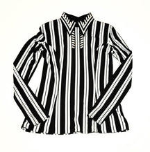Striped Show Shirt with Bling