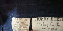 Navy Hobby Horse Pants size 26 and 28