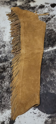 Whiskey Top Grain Adult Small Chaps