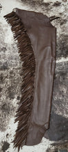 R Chocolate Smooth Leather Chaps Adult XS Xsmall