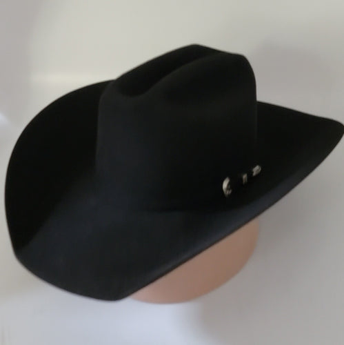 Rods Greeley Showman Black Hat 7 3/8