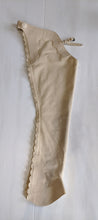 R Youth Medium Hobby Horse Tan Ultrasuede Chaps Scalloped