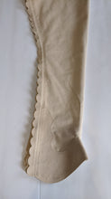 R Youth Large Hobby Horse Tan Ultrasuede Chaps Scalloped