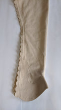 R Youth Medium Hobby Horse Tan Ultrasuede Chaps Scalloped