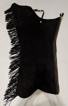 1 Adult XLarge NEW Hobby Horse Black Suede Chaps