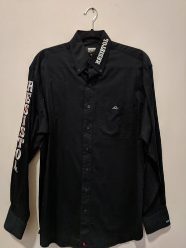 Sale Resistol Men's size Small Show Shirt Black