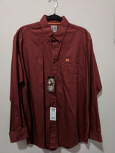 Clearance Sale Cinch Men's Dark Rust Shirt New size Small