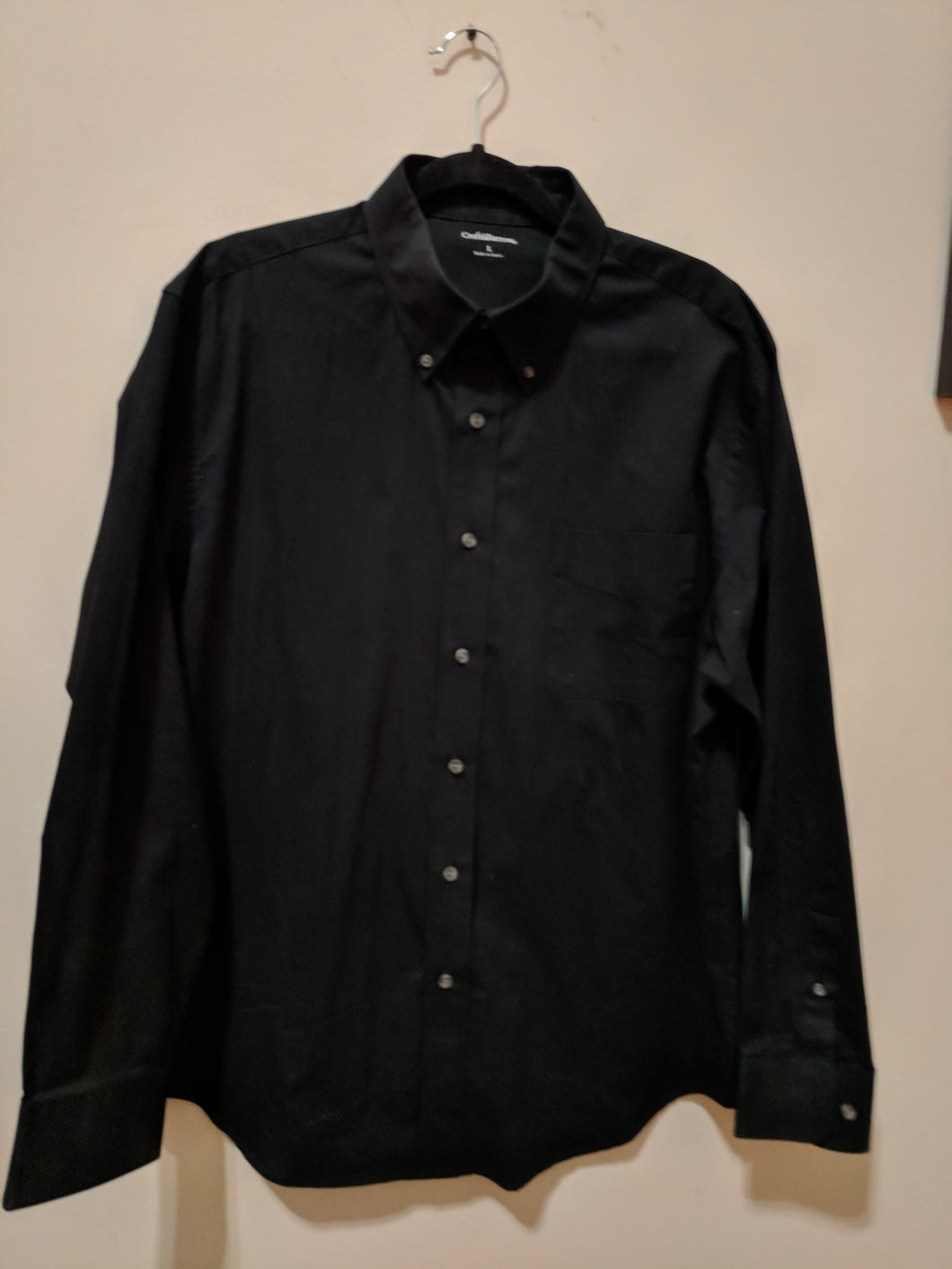 Croft & Barrow Black Long Sleeve shirt size Large – Rock & Rail Western Wear Croft & Barrow Black Long Sleeve shirt size Large – Rock & Rail Western Wear