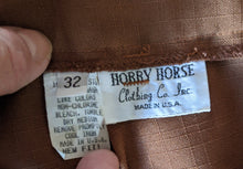 1 * Hobby Horse Whiskey size 32 x 37 Show Pants New