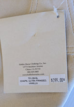 1== Adult Small Long Tan/Vanilla Hobby Horse ultrasuede chaps NEW