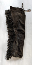 1 Adult Small Black Suede Chaps