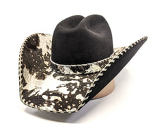 Shorty's Silver Washed Cowhide 50X Size 7 Custom Hat w/ Can