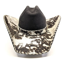 Shorty's Silver Washed Cowhide 50X Size 7 Custom Hat w/ Can