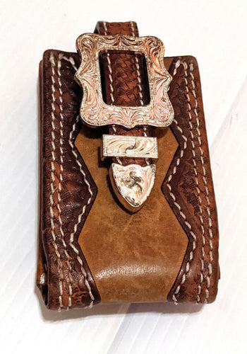 1= Montana Leather Clip Pouch