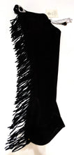 1== Hobby Horse New Adult Small Black Suede Chaps