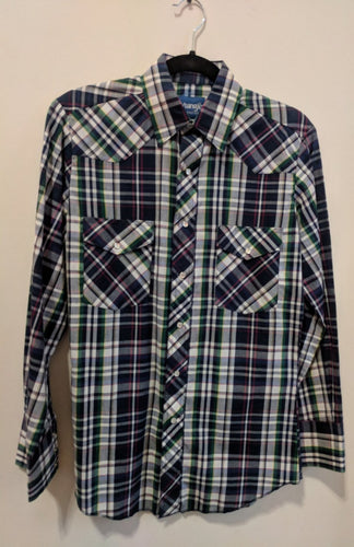 Sale Wrangler Men's Plaid size small