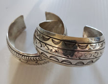 Sterling Navajo Texas State Cuffs marked