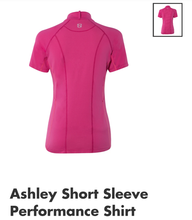 Noble Outfitters Ashley Short Sleeve Performance Shirt Dragon Fruit