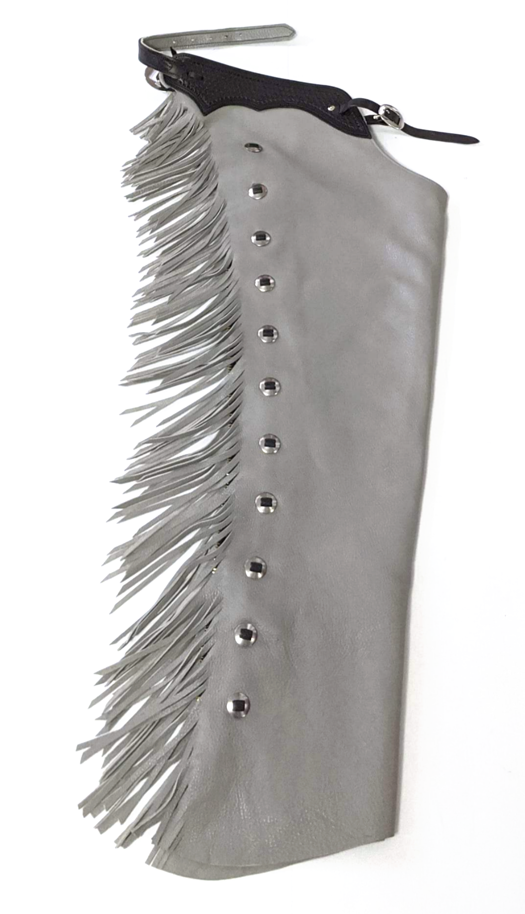 ** K Bar J Small Grey Cowhorse Ranch Riding Chaps – Rock & Rail Western ...