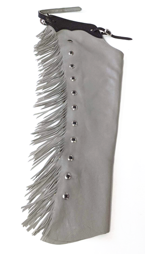 ** K Bar J Small Grey Cowhorse Ranch Riding Chaps