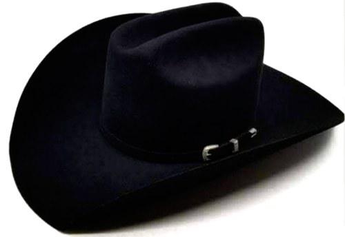 Ariat Black Hat New Low Crown Wool