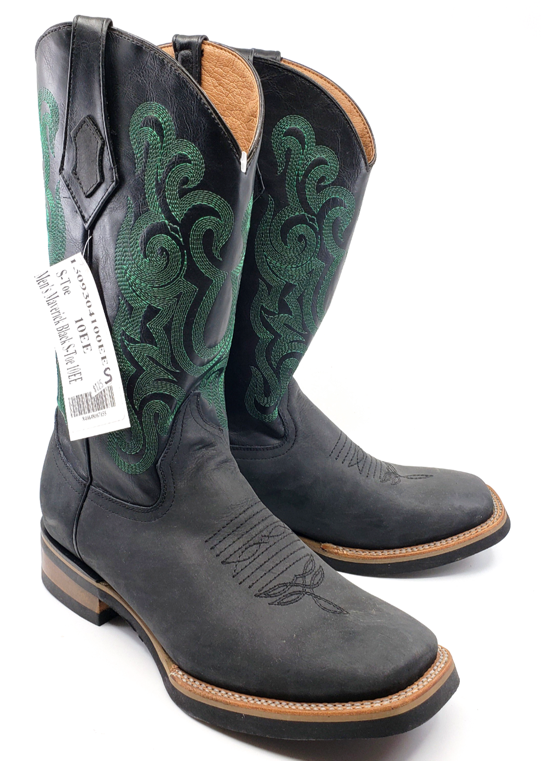 Black sales ferrini boots