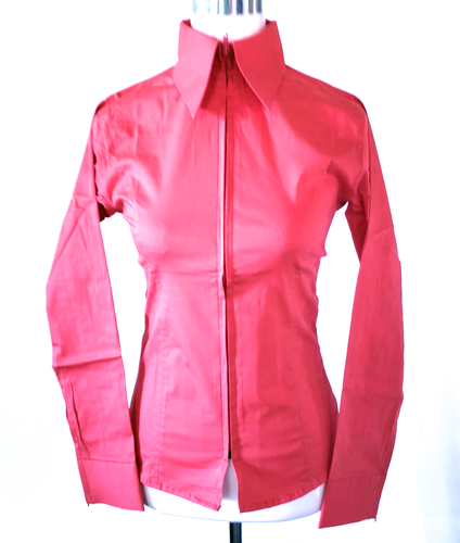 Zip-up Show Shirts XS-4X by RHC Coral