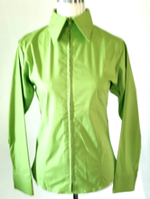 Zip-up Show Shirts XS-4X by RHC Lime Green