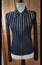 Size Small Sheer Show Shirt Blinged